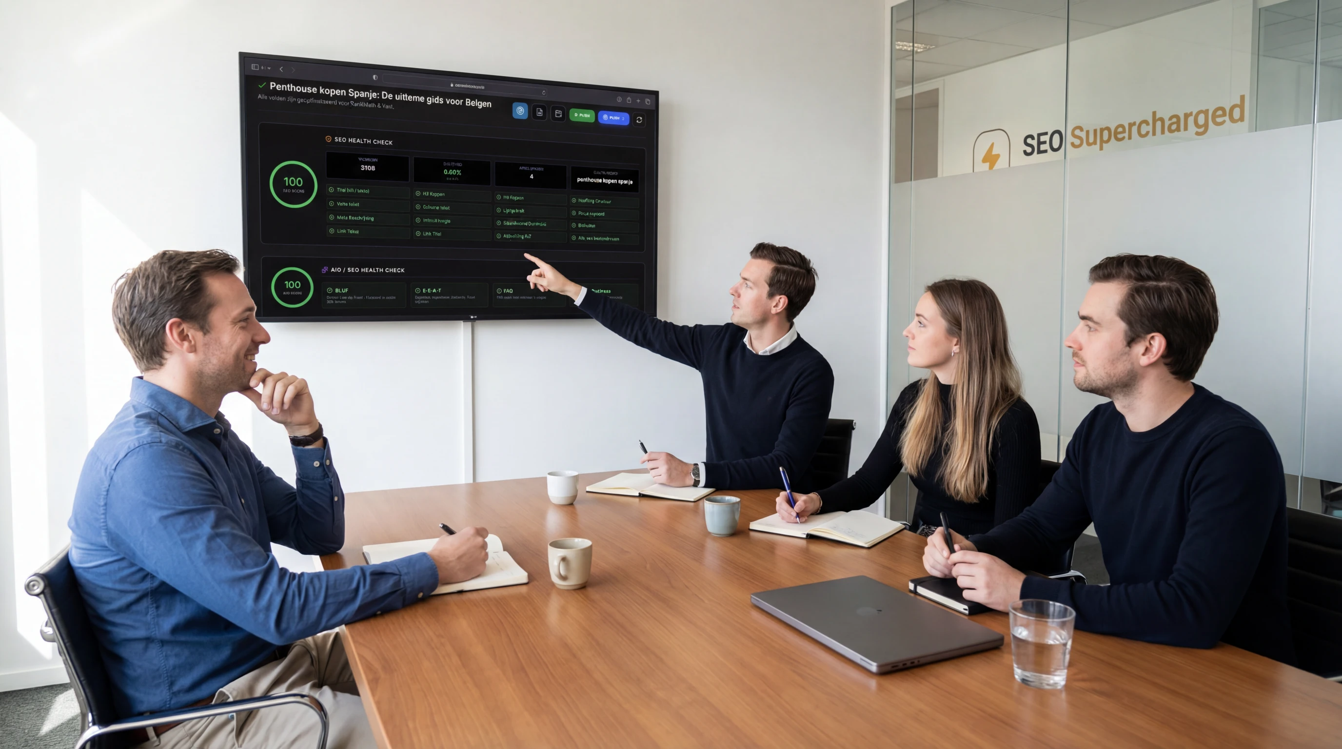 SEO Supercharged Dashboard
