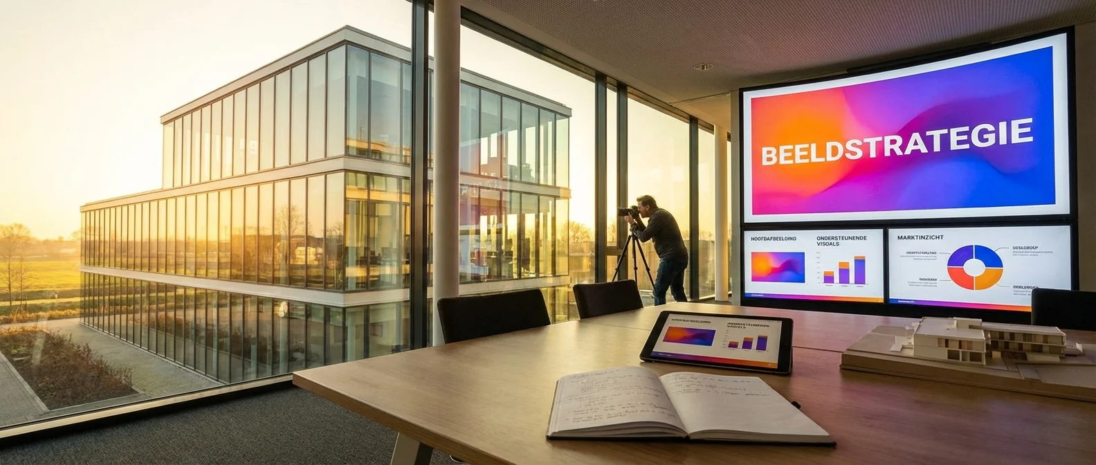 Beeldstrategie: featured image + ondersteunende visuals (realistisch)