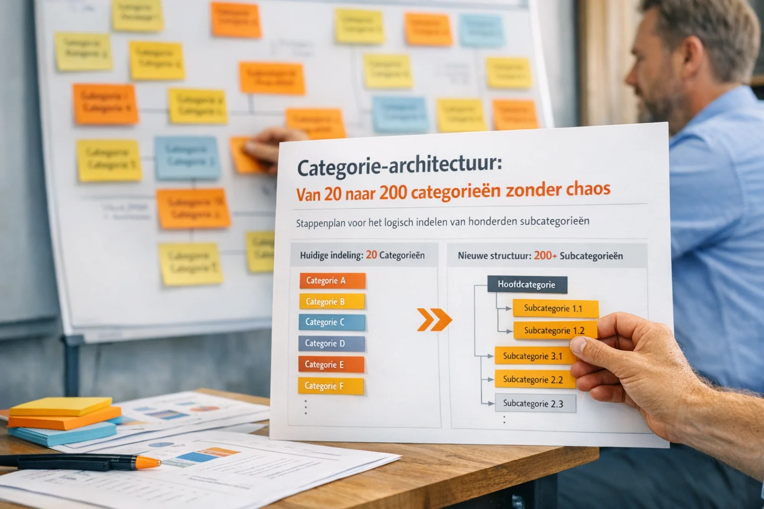 Categorie-architectuur: van 20 naar 200 categorie&euml;n zonder chaos