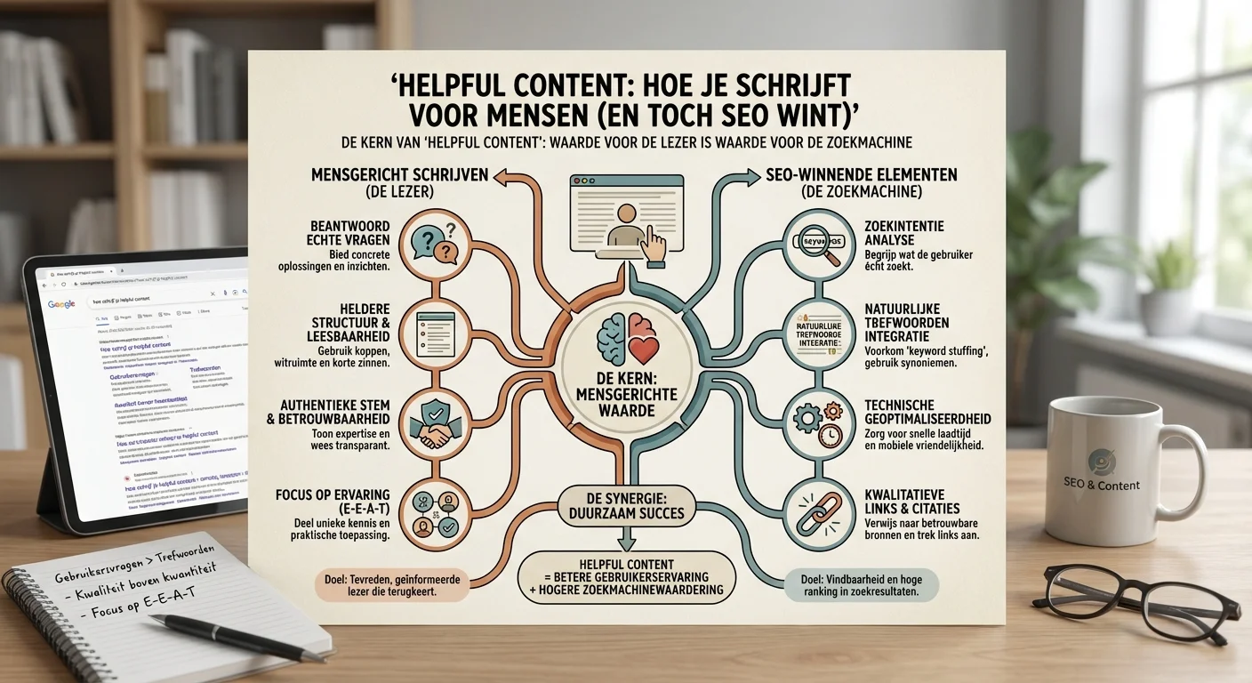'Helpful content': hoe je schrijft voor mensen (en toch SEO wint)