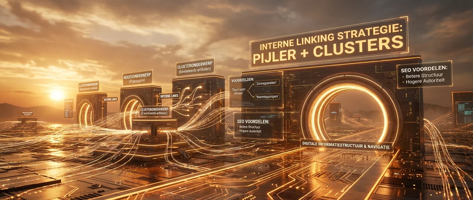 Interne linking strategie voor pillar + clusters (met voorbeelden)