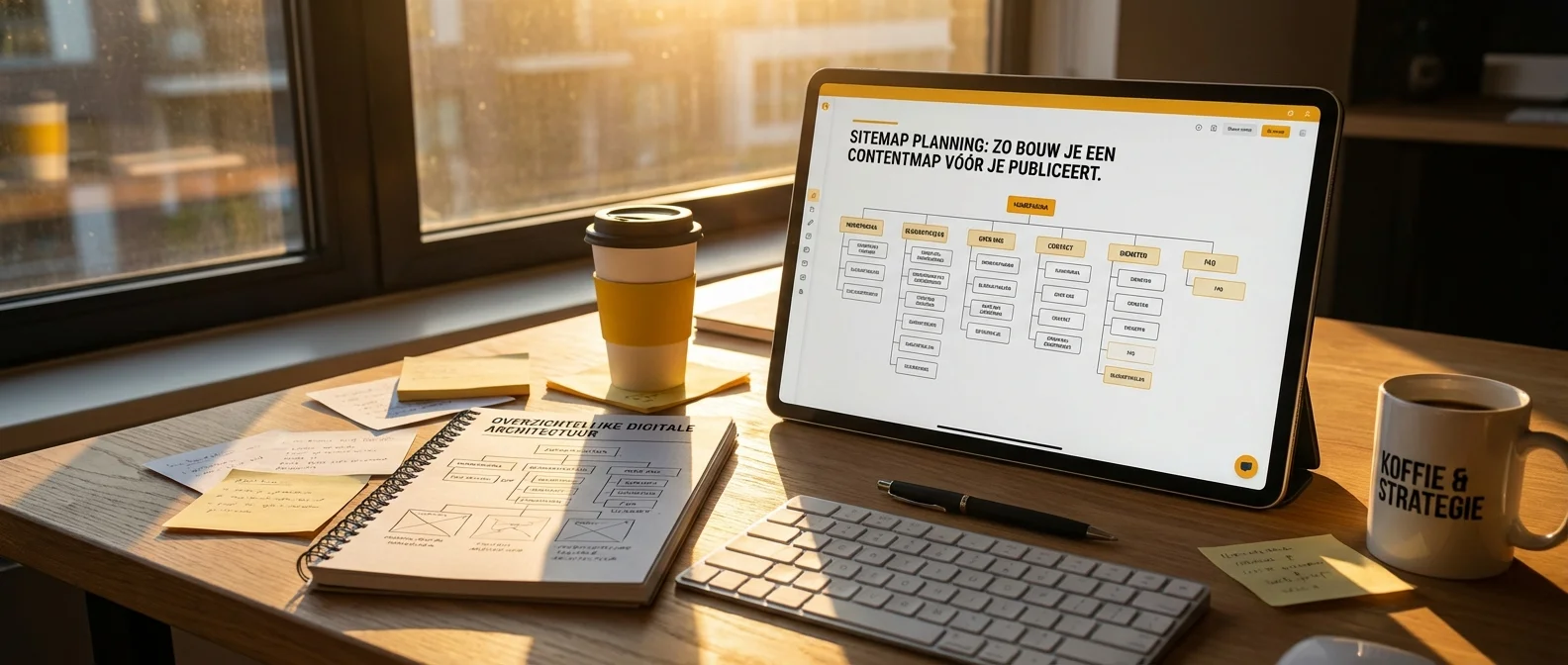 Sitemap planning: zo bouw je een contentmap v&oacute;&oacute;r je publiceert