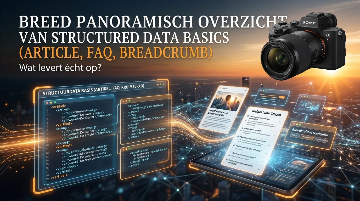 Structured data basics (Article, FAQ, Breadcrumb): wat levert &eacute;cht op?