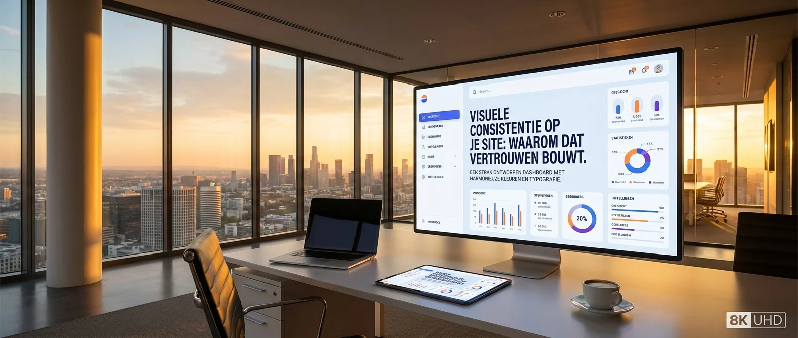 Visuele consistentie op je site: waarom dat vertrouwen bouwt